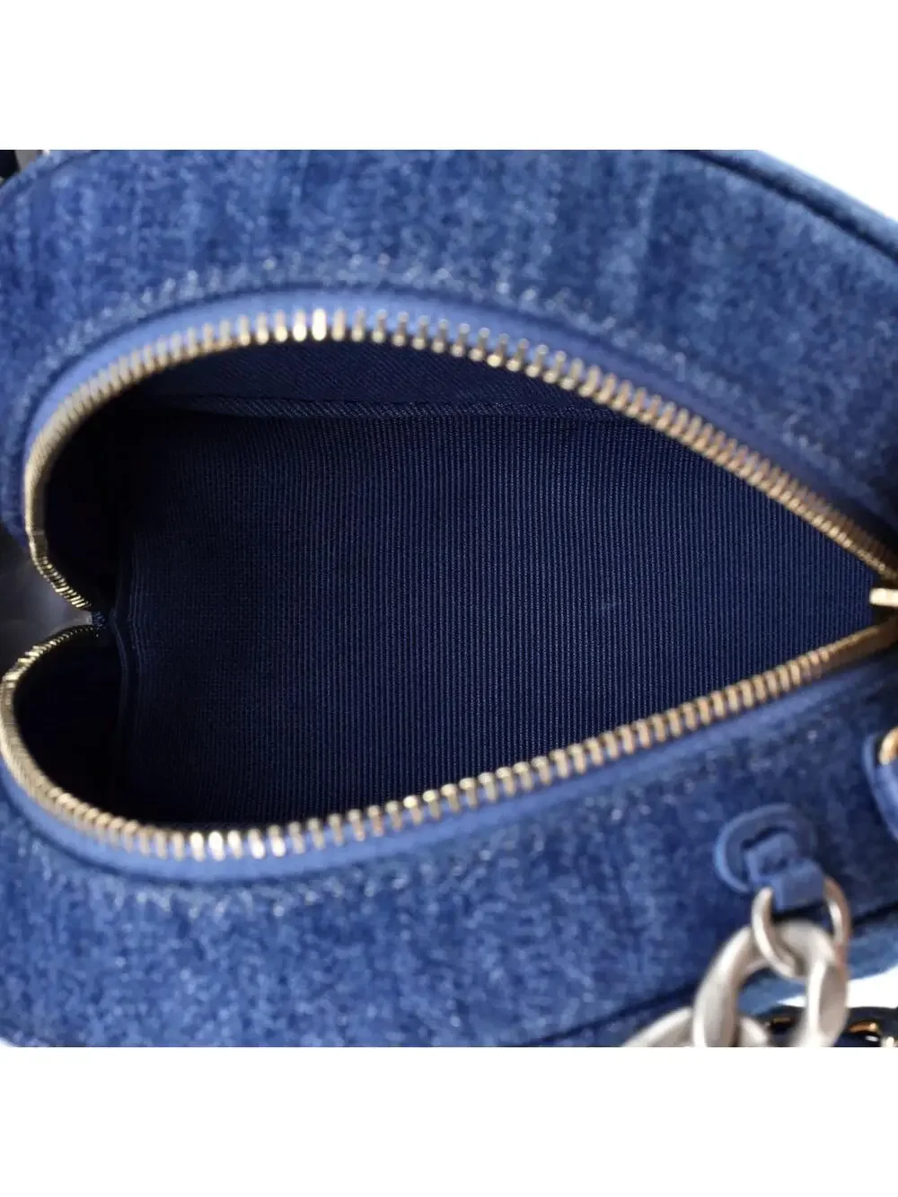 Chanel 19 Round Clutch With Chain #343096C26B
